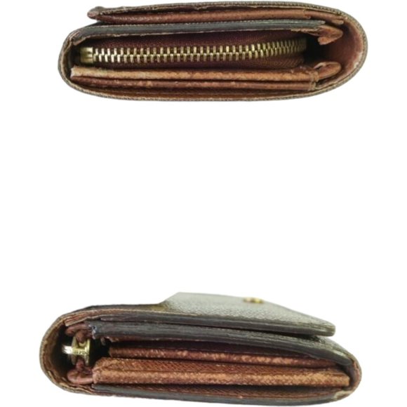 364108F V Louis Vuitton Wallet Porte Monnaie Brown Monogram - Picture 3 of 8